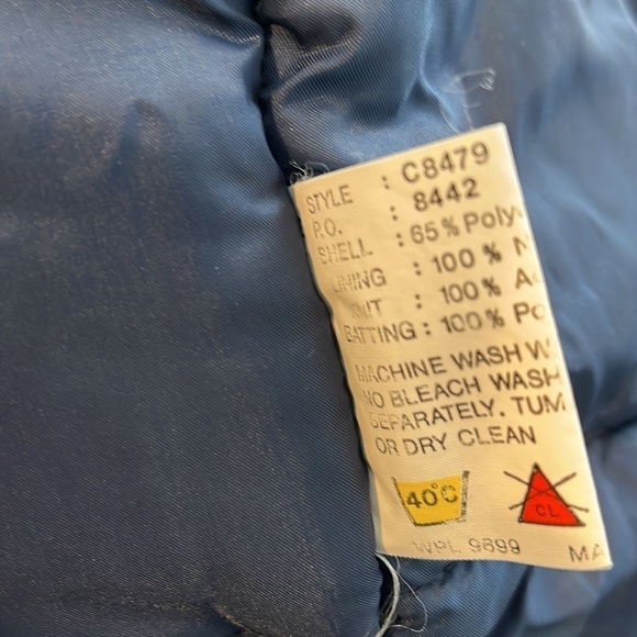 Pacific trail winter jacket. Boys size 14. Blue and gray - Picture 9 of 9